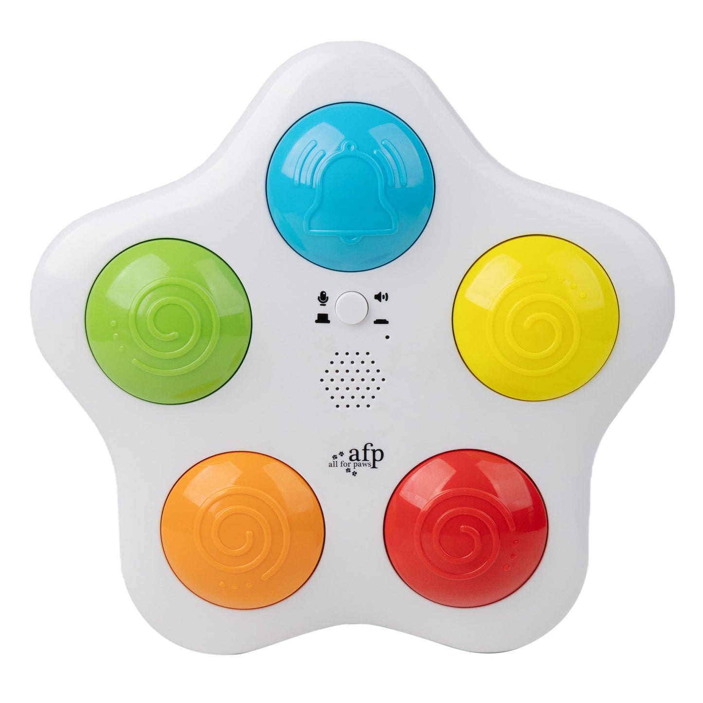 Interactive Dog Toy - Customizable Button Recordings