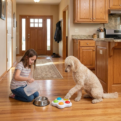 Interactive Dog Toy - Customizable Button Recordings