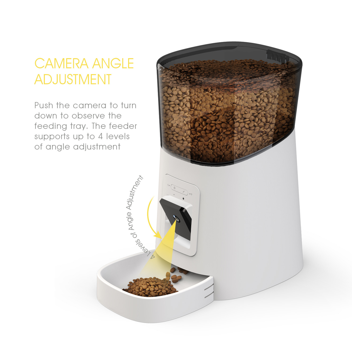 Automatic Pet Feeder With Camera